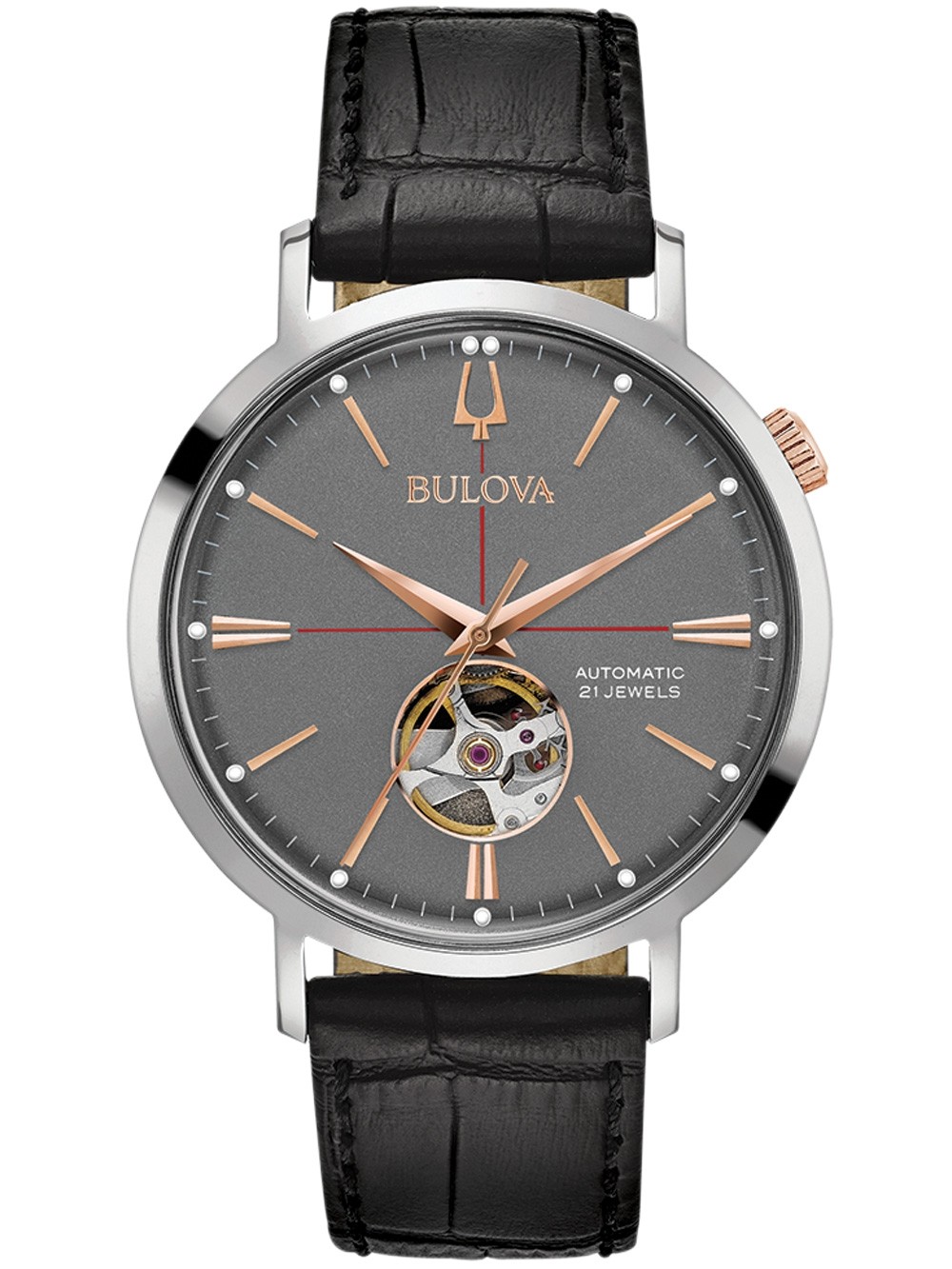 orologio uomo Bulova 98A187 Classic Automatic Men's 41mm 3ATM