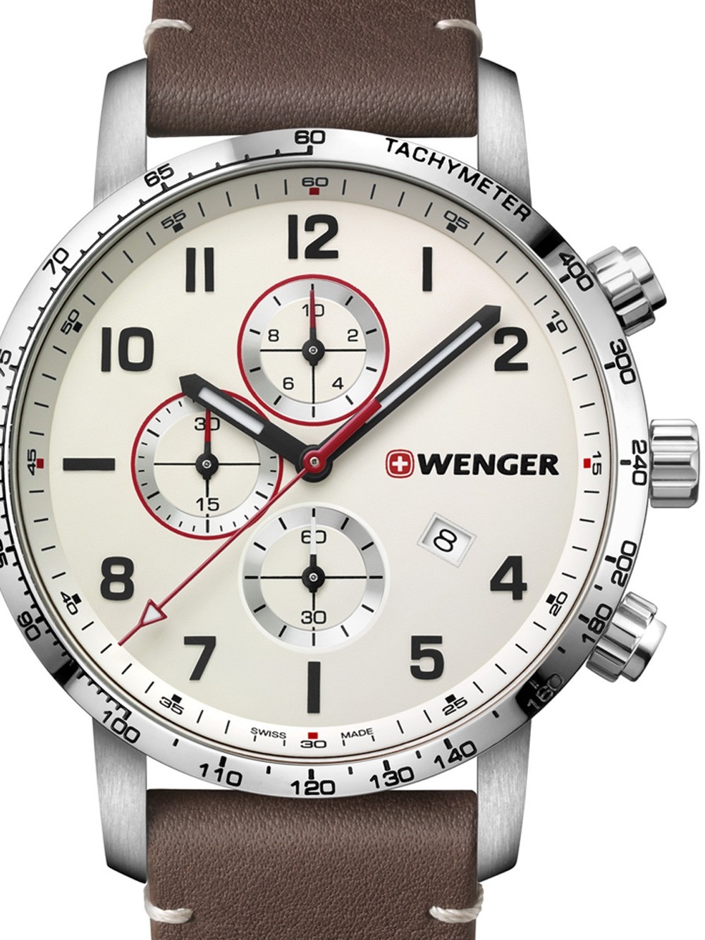 orologio uomo Wenger 01.1543.113 Attitude Chronograph 44mm 10ATM