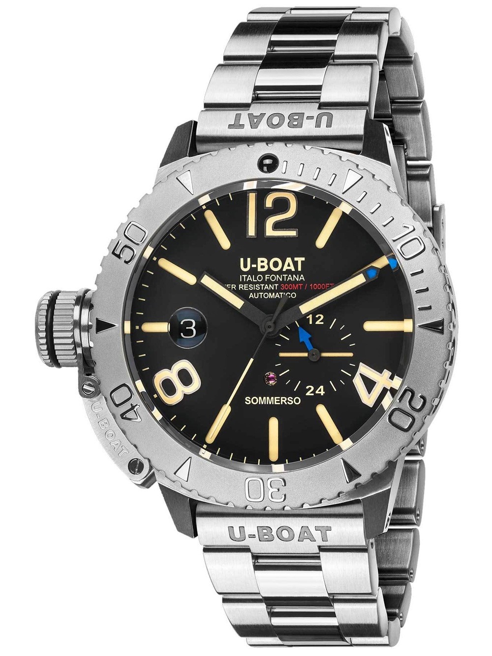 orologio uomo U-Boat 9007/A/MT Sommerso Automatic 46mm 10ATM