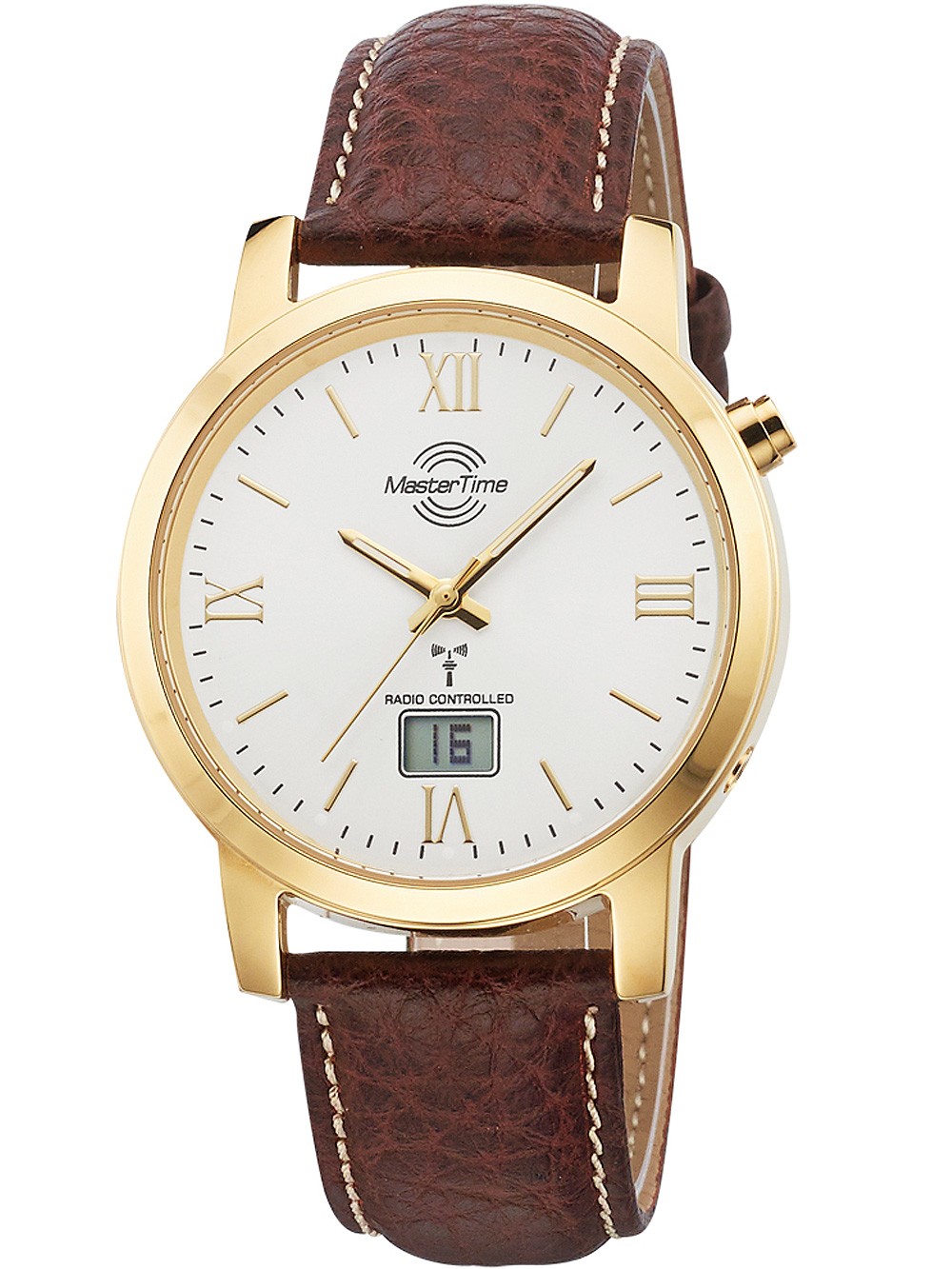 orologio uomo Master Time MTGA-10298-13L Radio Controlled Basic Series Men's 41mm 3ATM