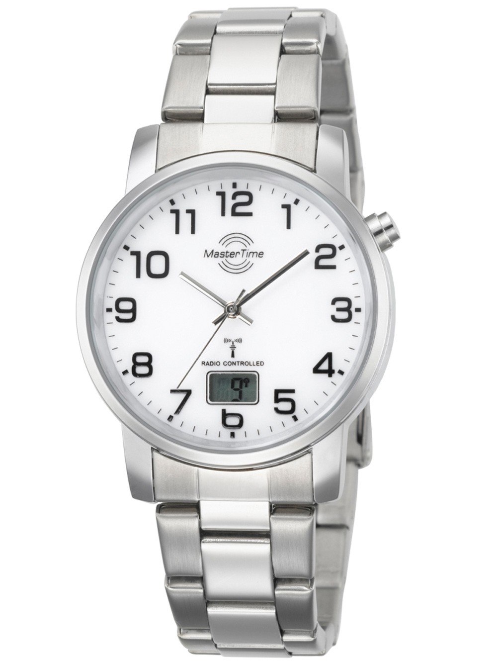 orologio uomo Master Time MTGA-10300-12M Radio Controlled Basic Series Men's 41mm 3ATM