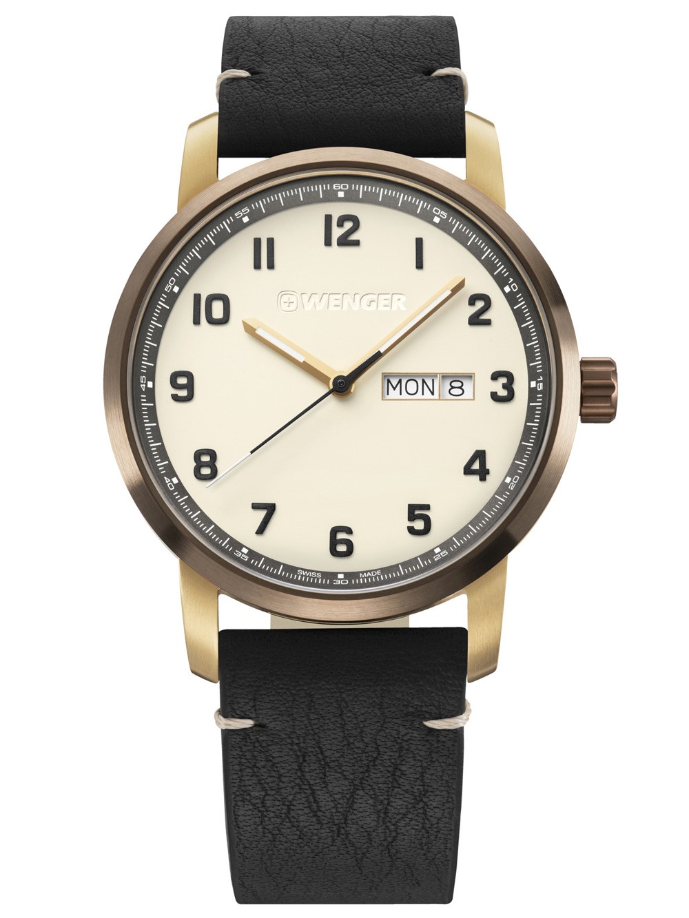 orologio uomo Wenger 01.1541.124 Attitude men`s 42mm 10ATM