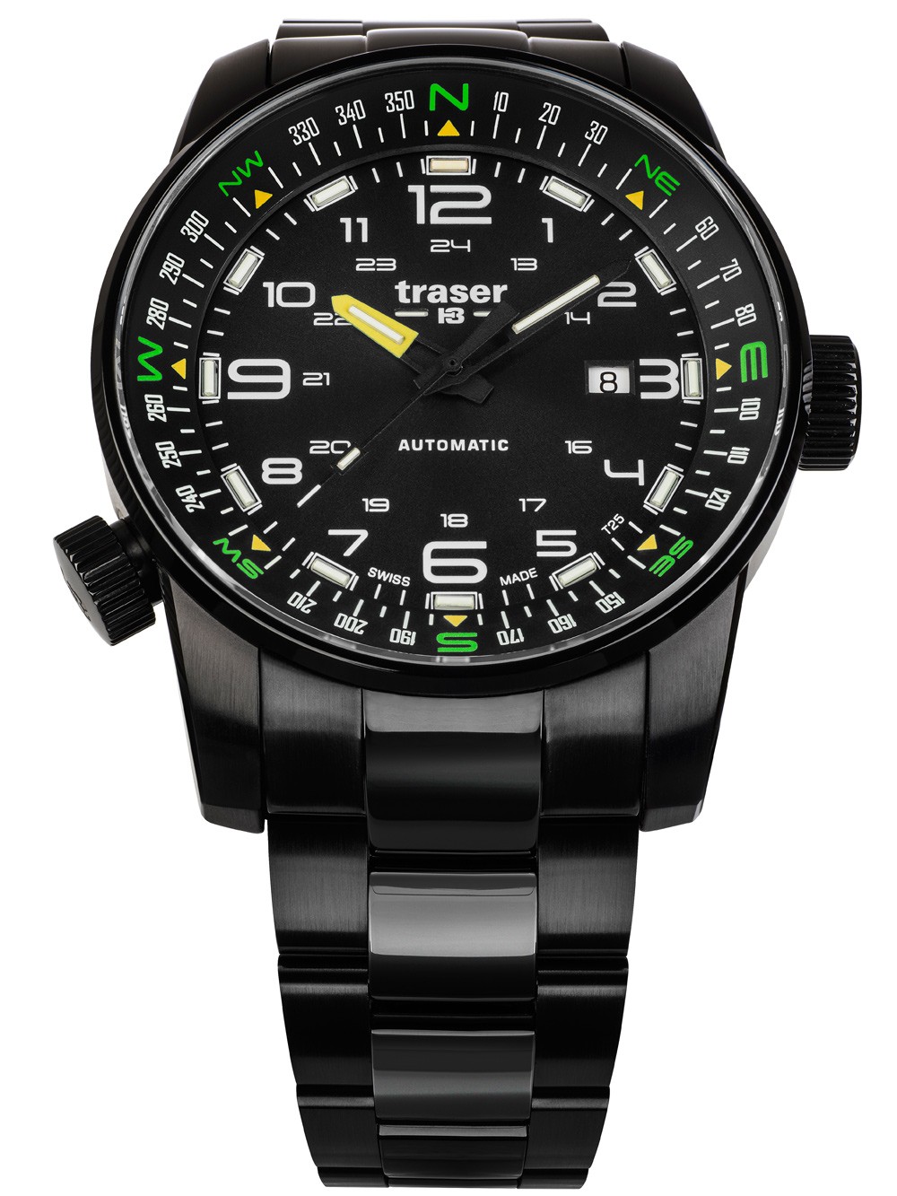 orologio uomo Traser H3 109522 P68 Pathfinder automatic 46mm 10ATM