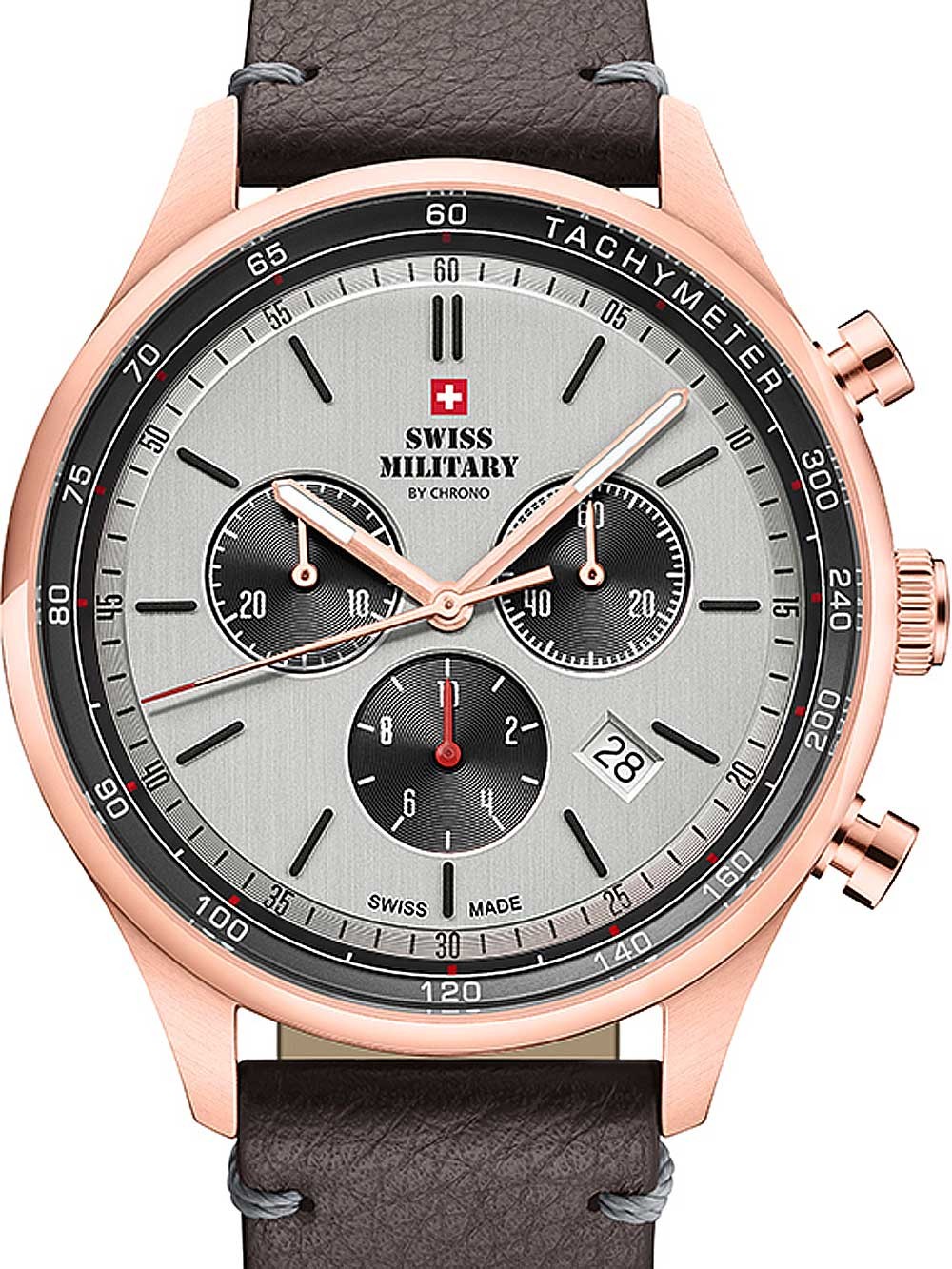 orologio uomo Swiss Military SM34081.09 chrono 42mm 10ATM
