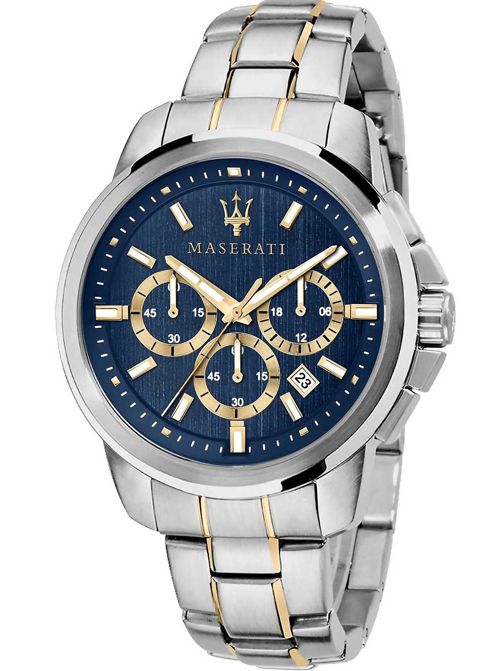 orologio uomo Maserati R8873621016 Successo chrono 44mm 5ATM