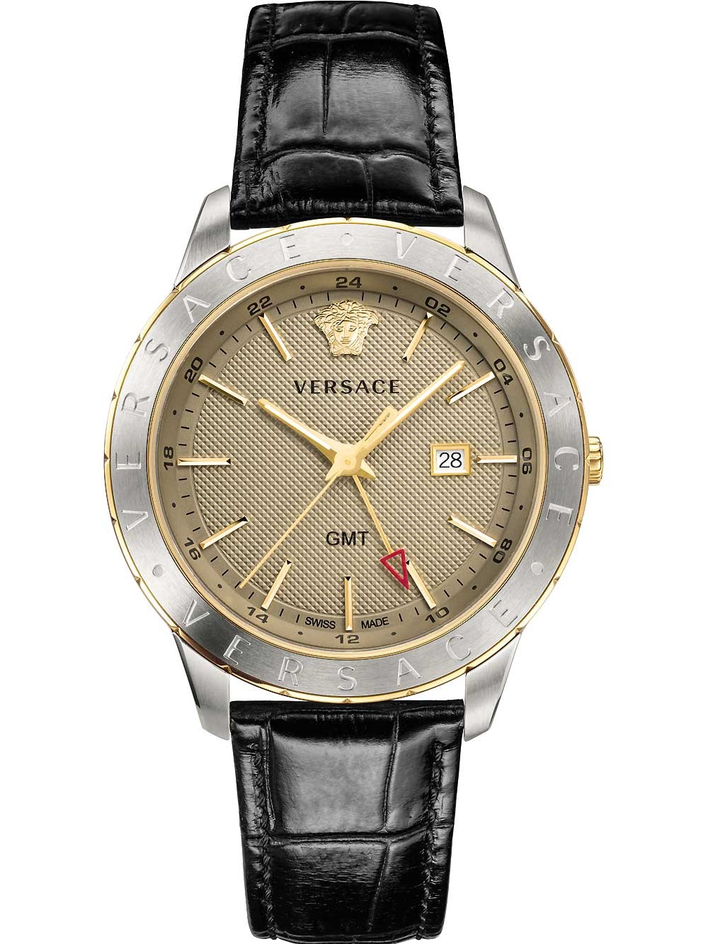 orologio uomo Versace VEBK00218 Univers GMT men`s watch 43mm 3ATM