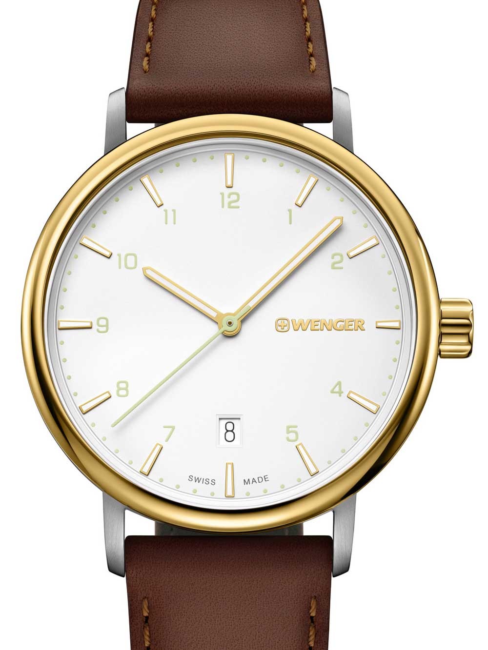 orologio uomo Wenger 01.1731.118 Urban Classic men`s 40mm 10 ATM