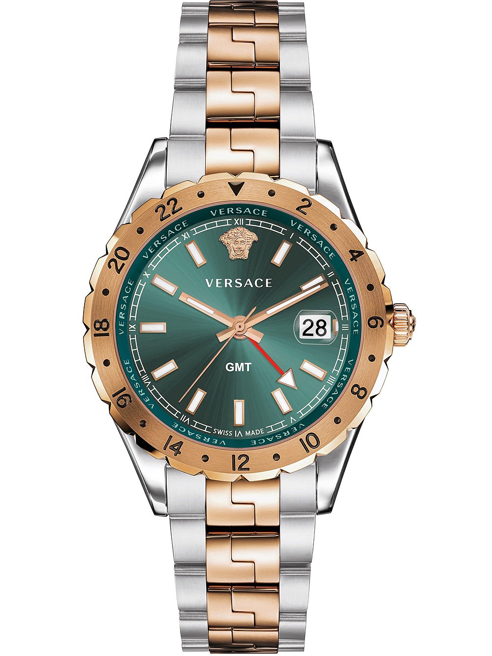 orologio uomo Versace V11050016 Hellenyium Mens Watch 42mm 5ATM