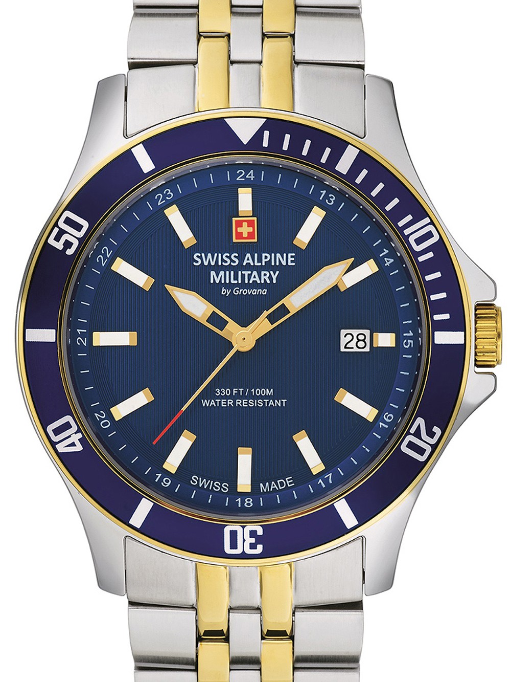 orologio uomo Swiss Alpine Military 7022.1145 Mens Watch 42mm 10ATM