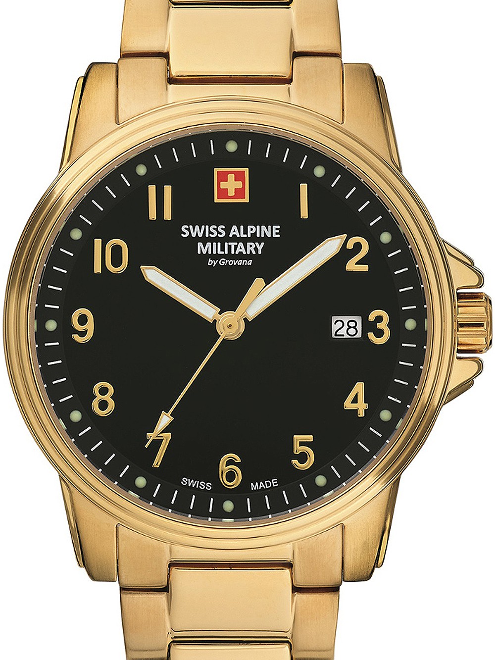 orologio uomo Swiss Alpine Military 7011.1117 men`s 40mm 10ATM