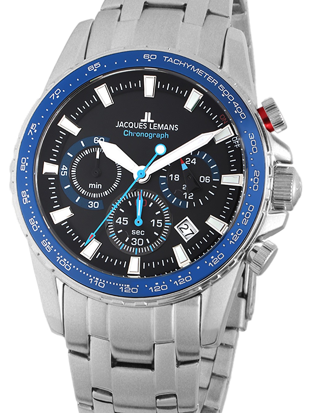 orologio uomo Jacques Lemans 1-2099E Liverpool chrono 42mm 10ATM