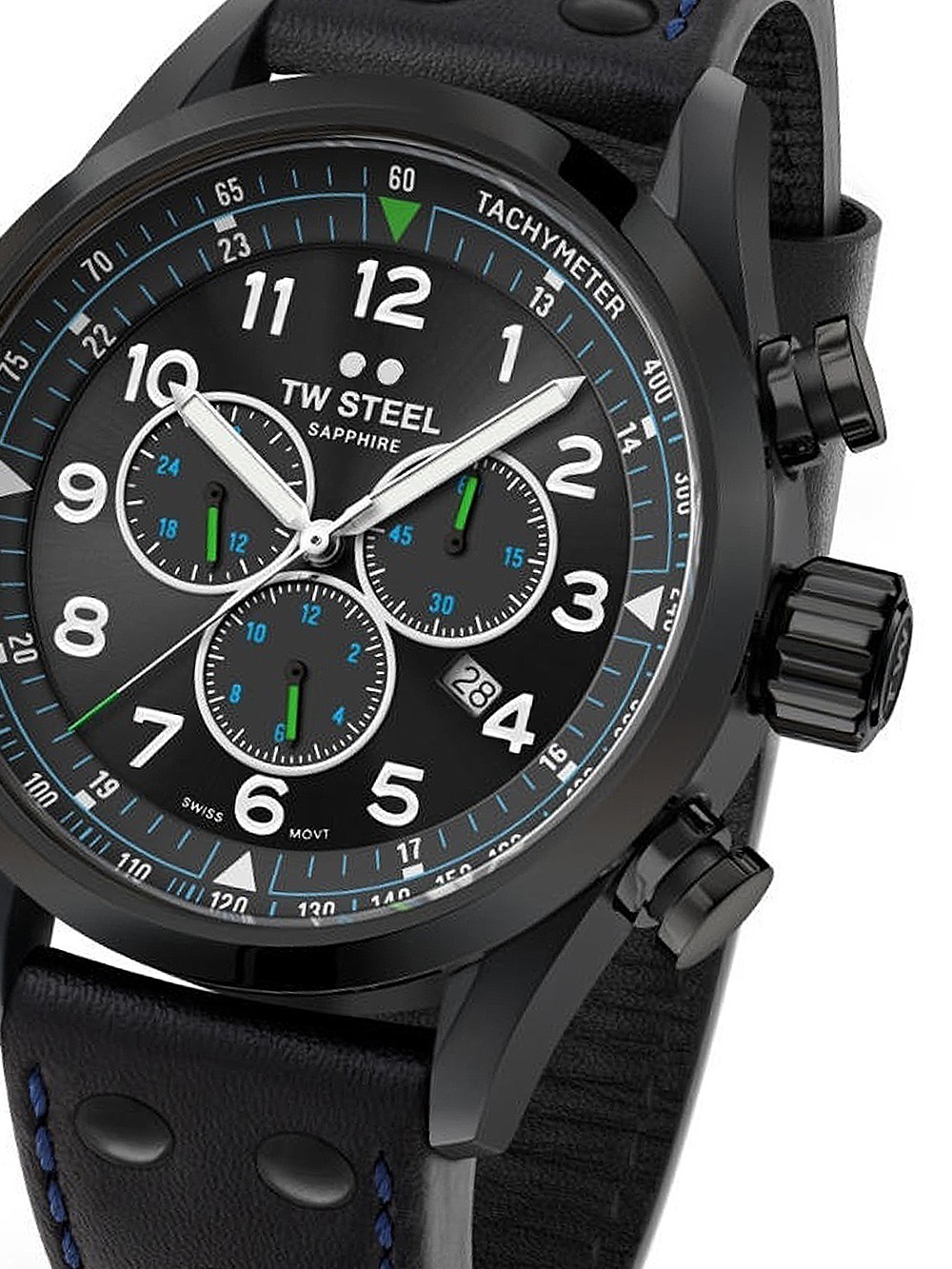 orologio uomo TW-Steel SVS306 Volante chronograph Petter Solberg 48mm 10ATM