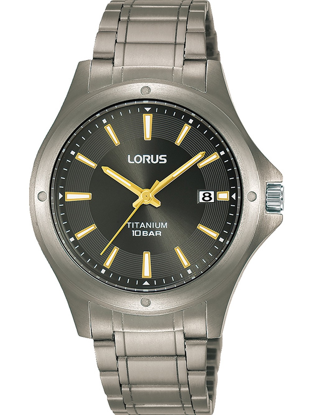 orologio uomo Lorus RG867CX9 titanium men`s 37mm 10ATM
