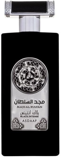 Asdaaf Majd Al Sultan Black Intense Eau De Parfum 100ml unisex Eau de Parfum unisex