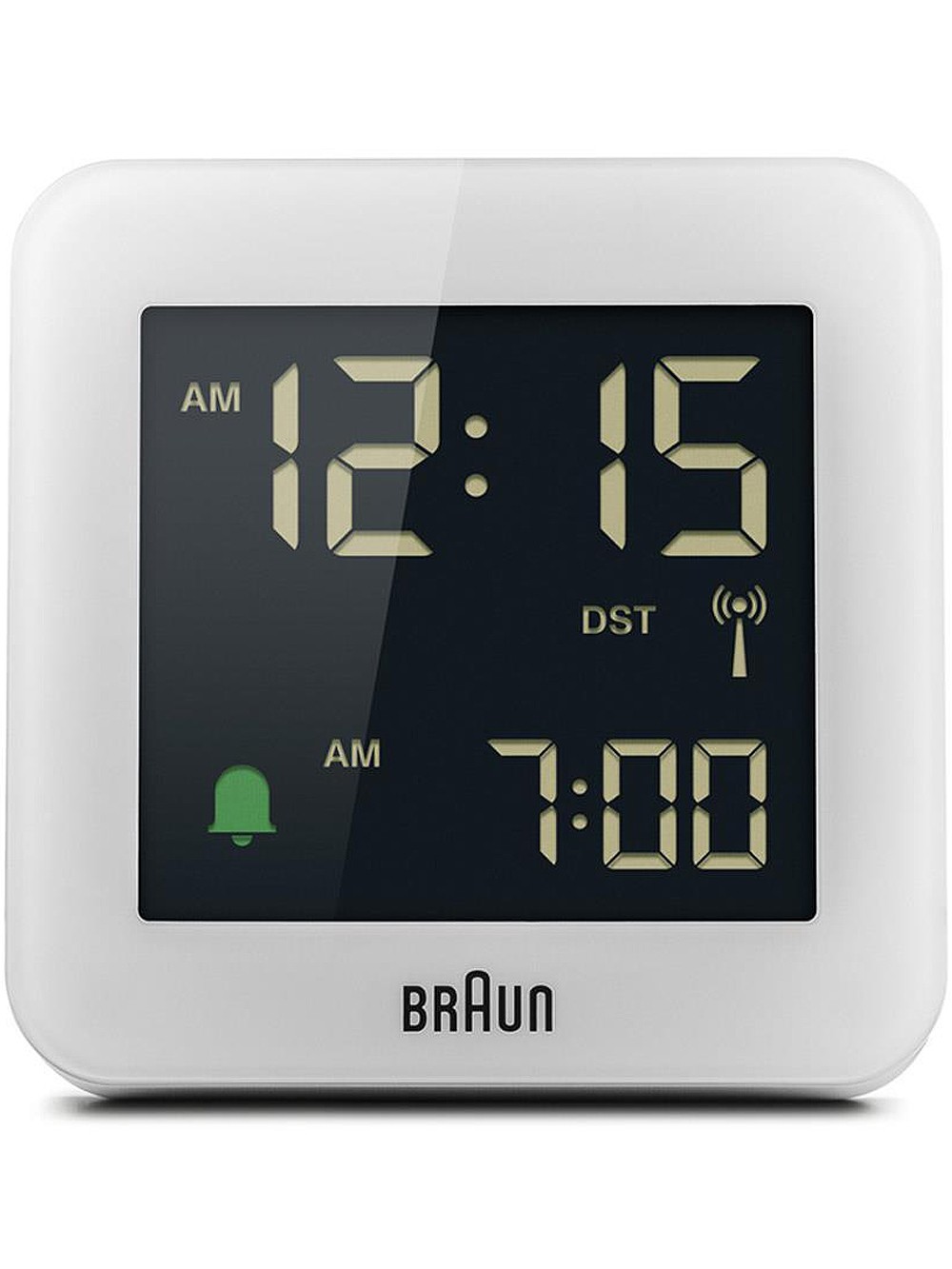 sveglia Braun BC09W-DCF digital radio controlled alarm clock
