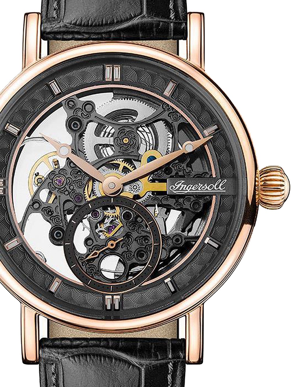 orologio uomo Ingersoll I00403B The Herald automatic 40mm 5ATM