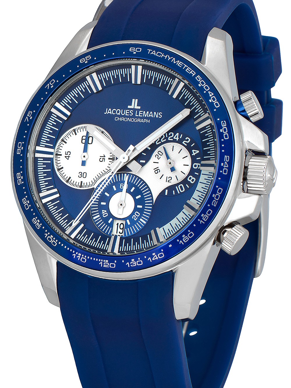 orologio uomo Jacques Lemans 1-2127B Liverpool chronograph 40mm 10ATM