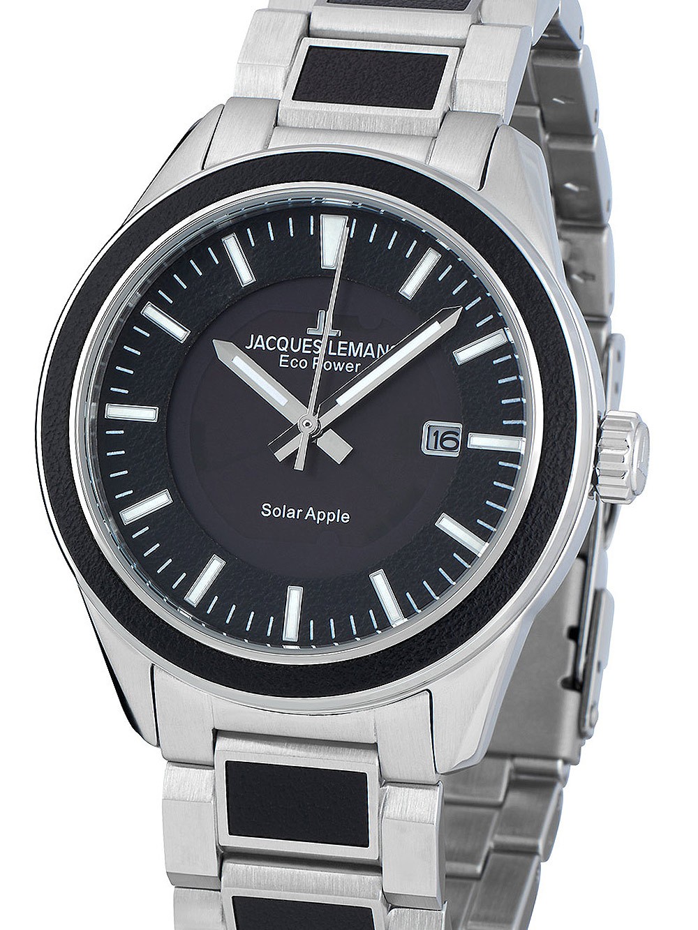 orologio uomo Jacques Lemans 1-2116D Eco Power Apple 40mm 10ATM