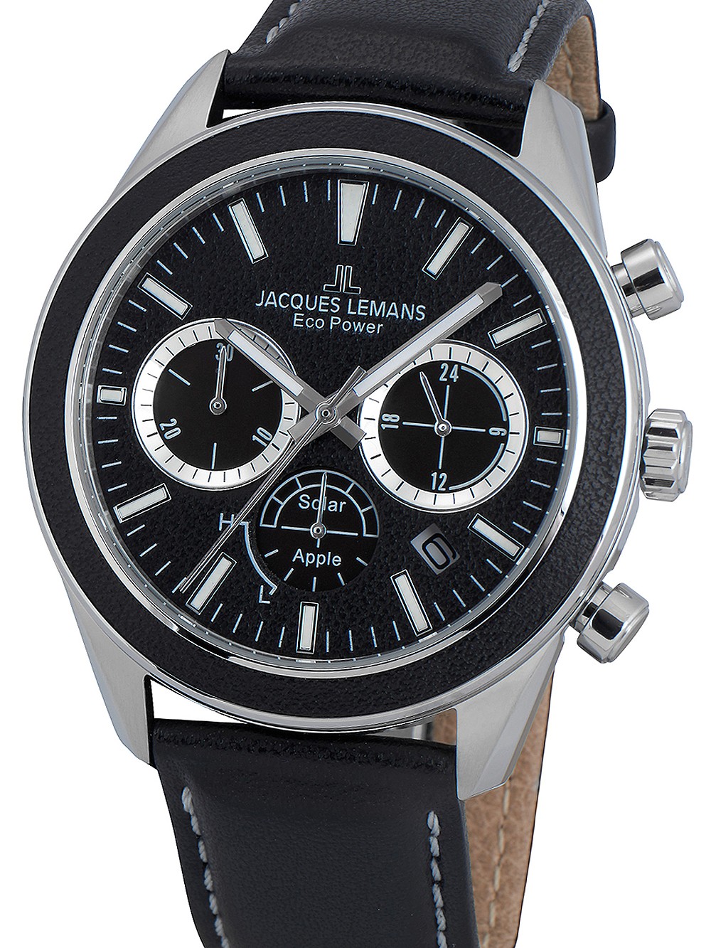 orologio uomo Jacques Lemans 1-2115A Eco Power Apple 44mm 10ATM