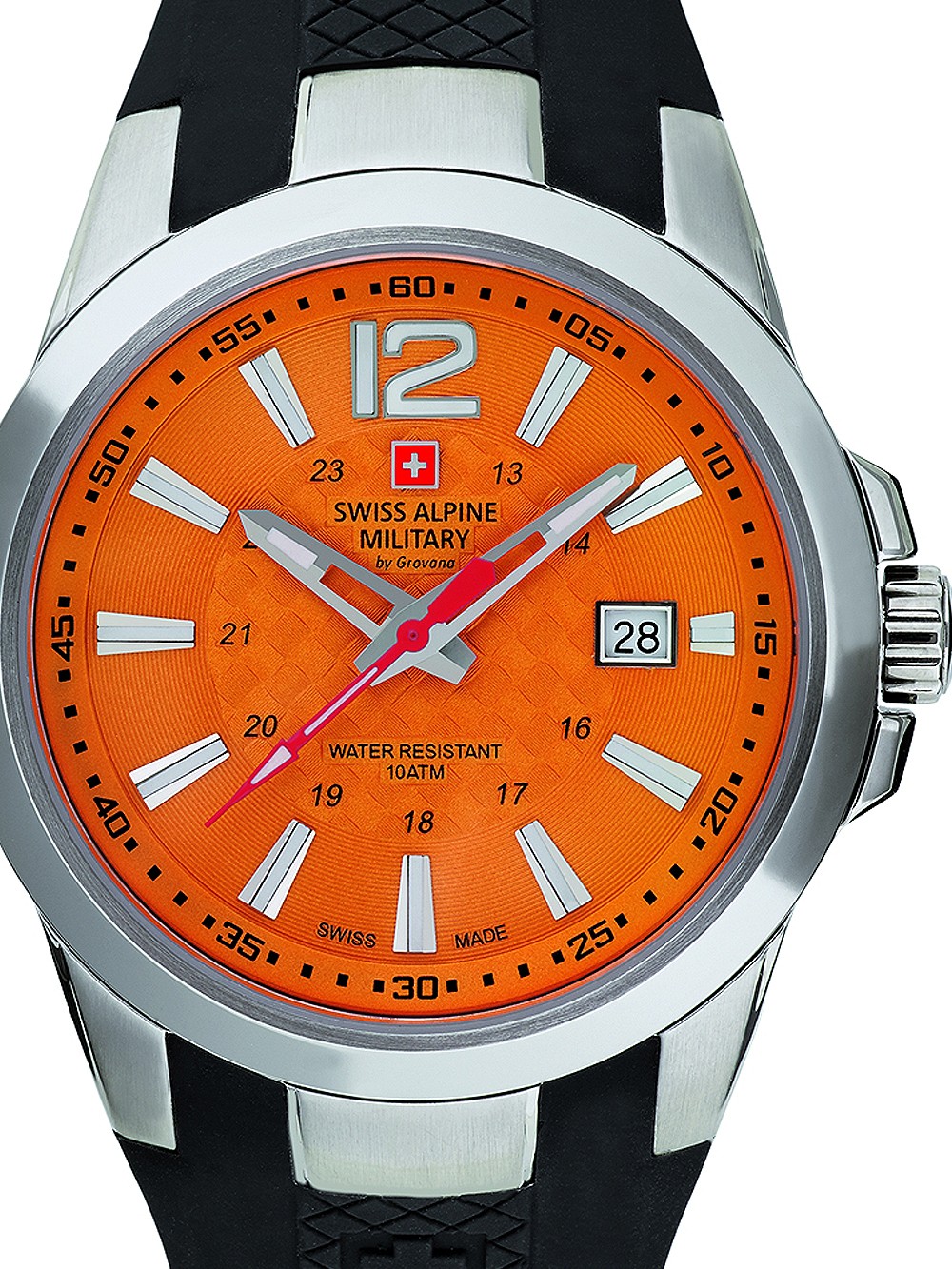 orologio uomo Swiss Alpine Military 7058.1839 men`s watch 43mm 10ATM