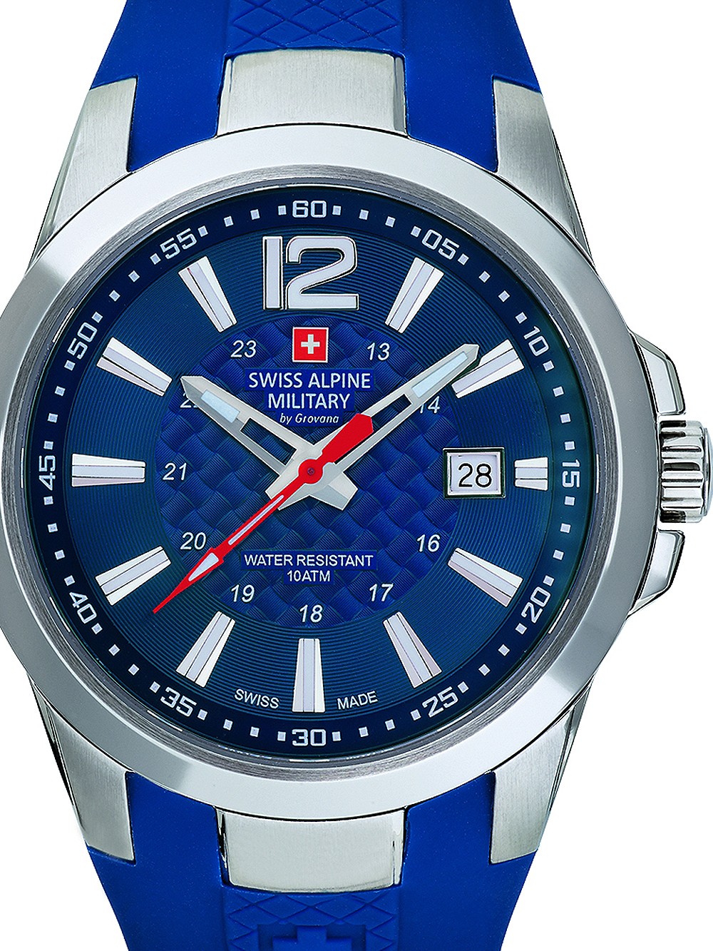 orologio uomo Swiss Alpine Military 7058.1835 men`s watch 43mm 10ATM