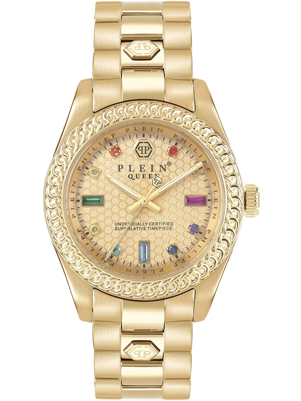 orologio donna Philipp Plein PWDAA0721 Queen Crystal Ladies Watch 36mm 5ATM