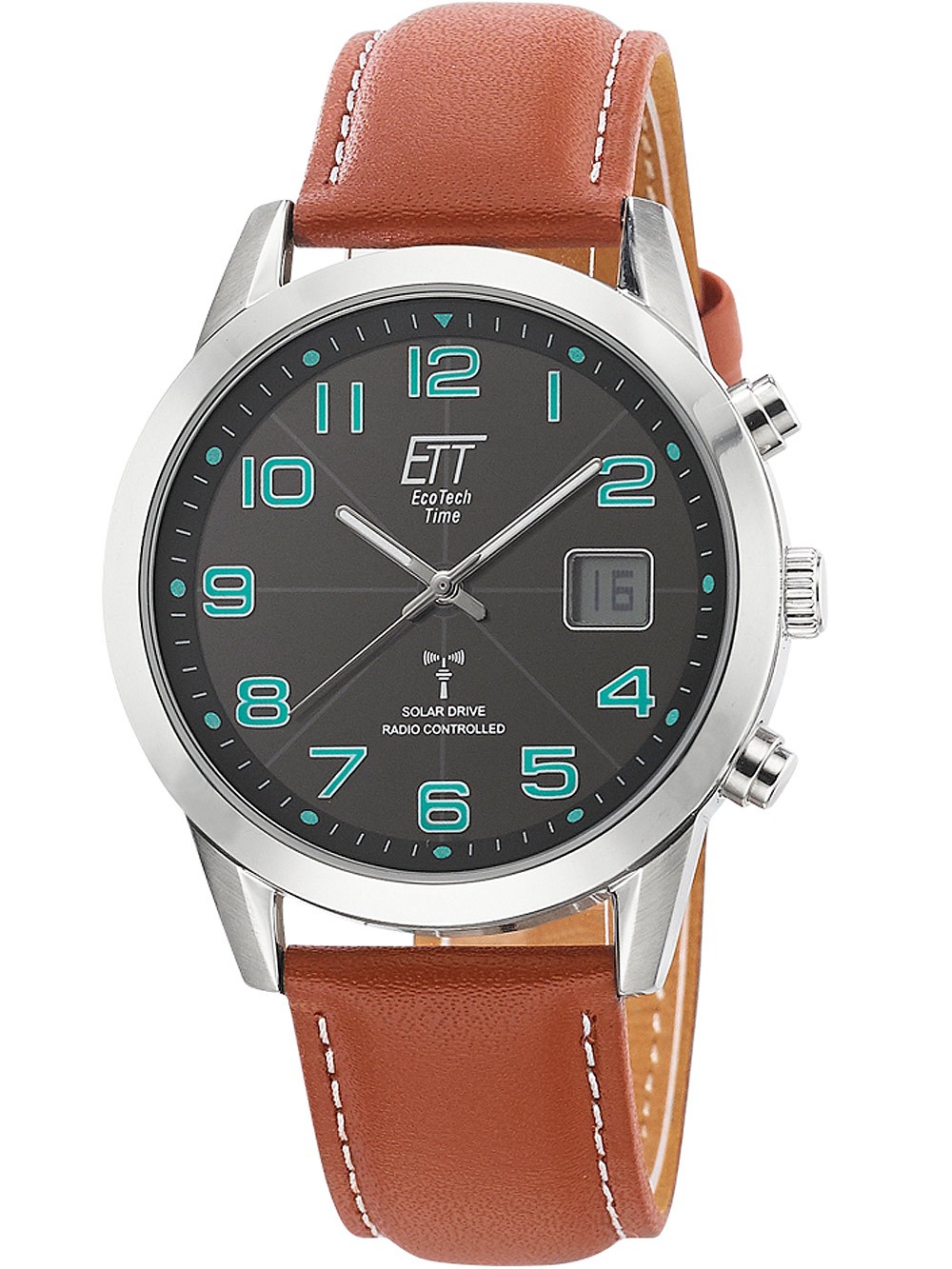 orologio uomo ETT EGS-11499-22L solar drive radio controlled Basic men`s 41mm 5ATM