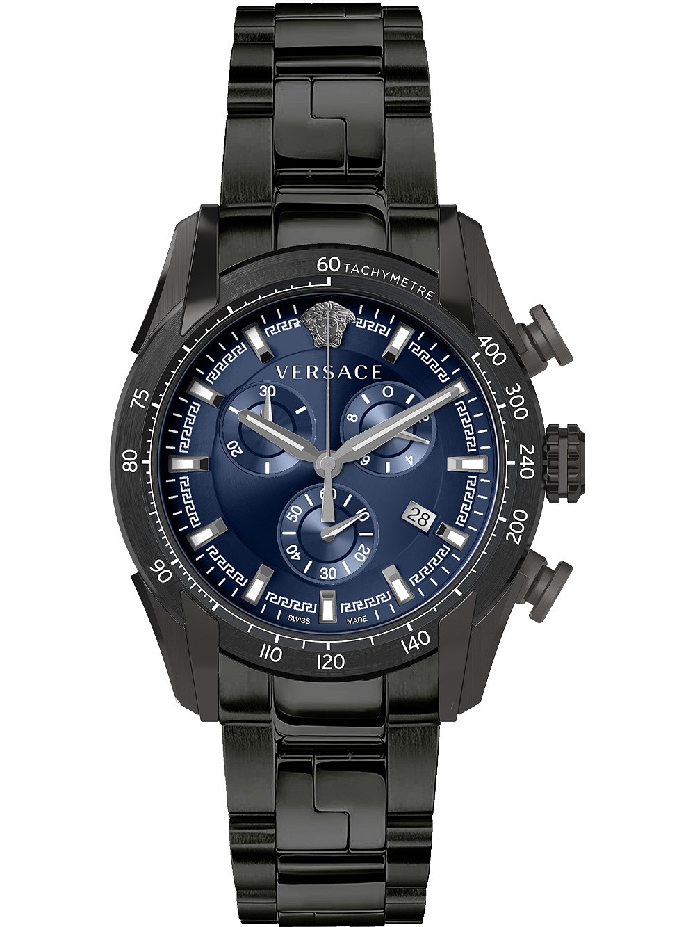 orologio uomo Versace VE2I00521 V-Ray Chronograph Mens Watch 44mm 5ATM