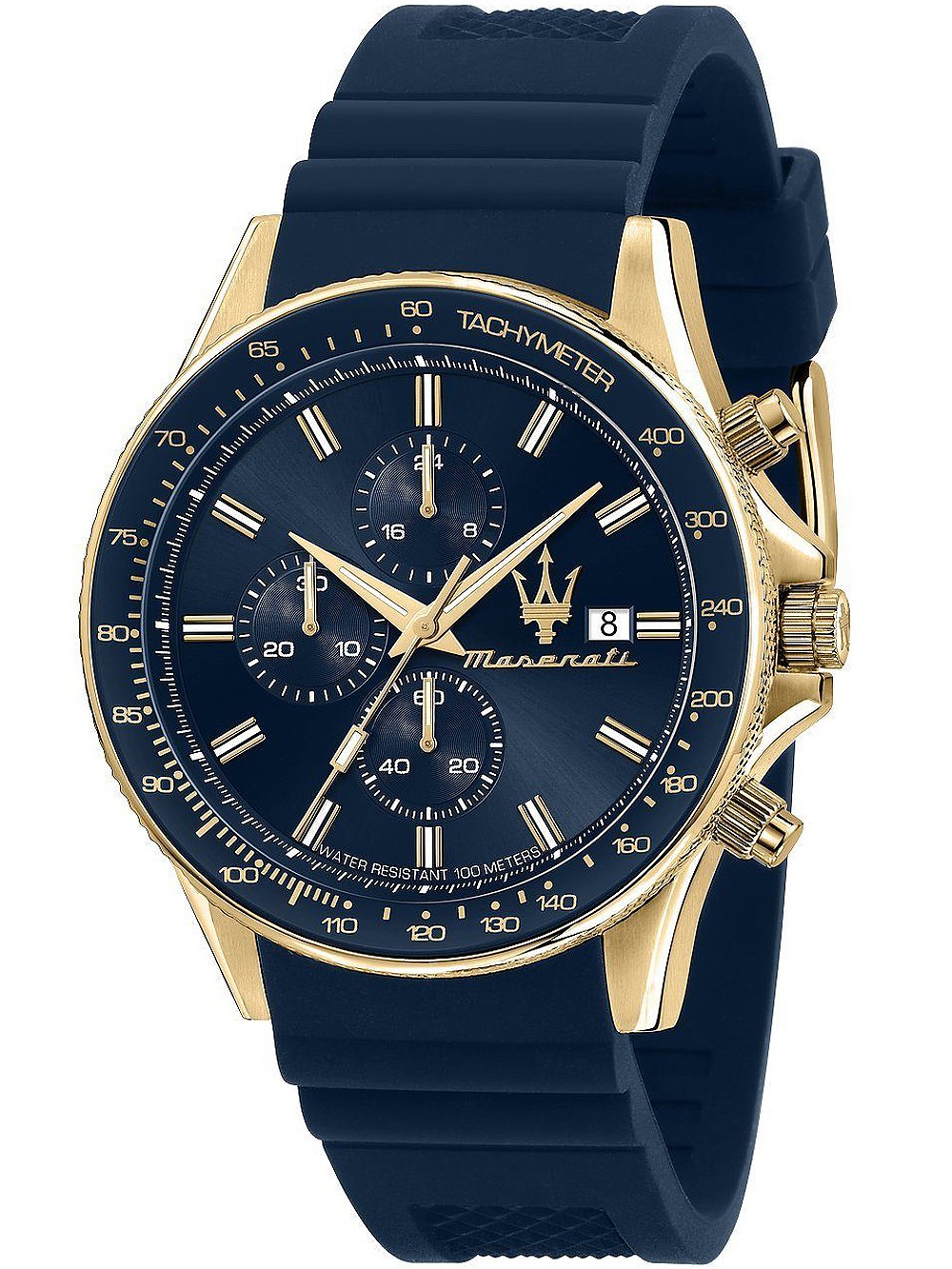 orologio uomo Maserati R8871640004 Sfida Chronograph 44mm 10ATM