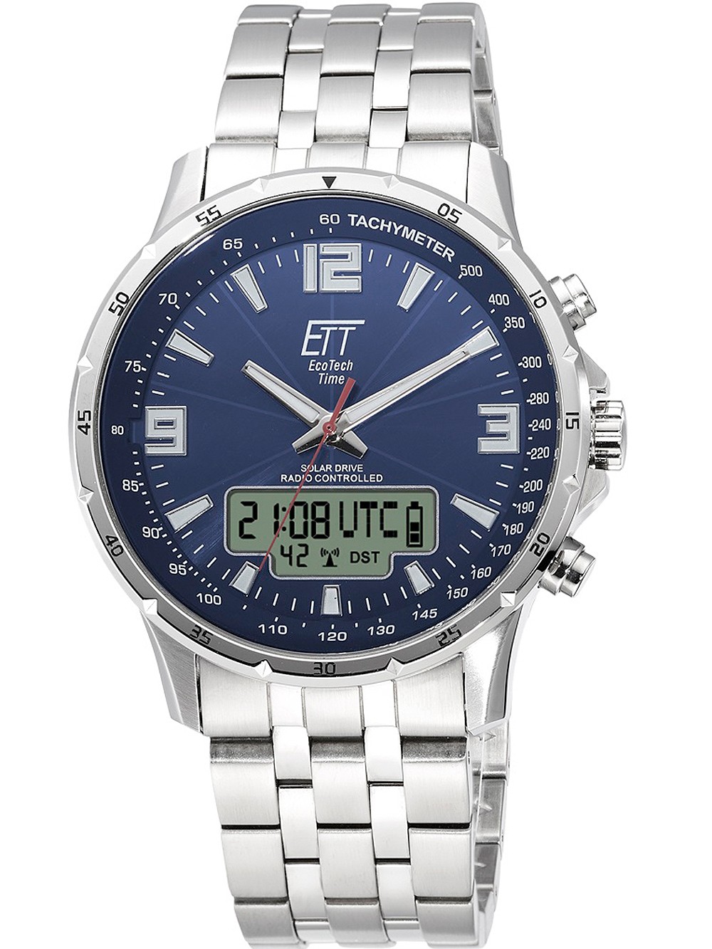 orologio uomo ETT EGS-11552-31M Solar Drive Radio Controlled Professional 43mm 10ATM