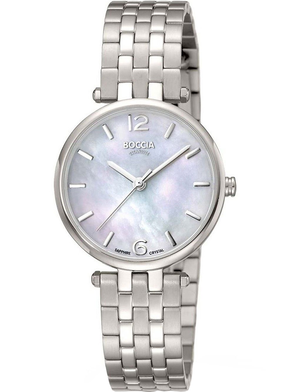 orologio donna Boccia 3339-01 Ladies Watch Titanium 30mm 5ATM