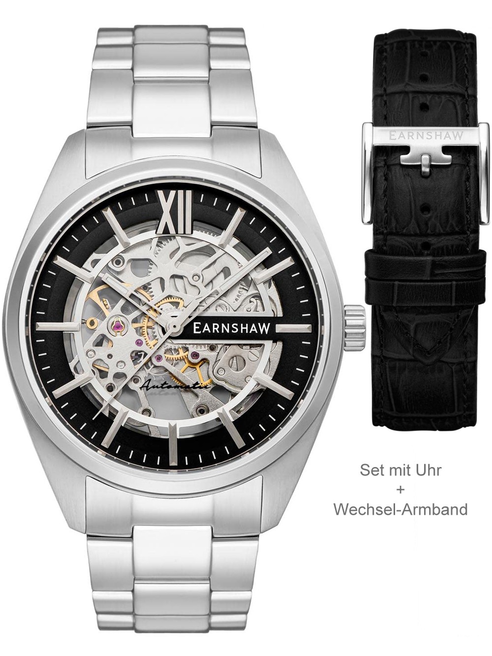 orologio uomo Thomas Earnshaw ES-8208-11 Smeaton Limited 43mm
