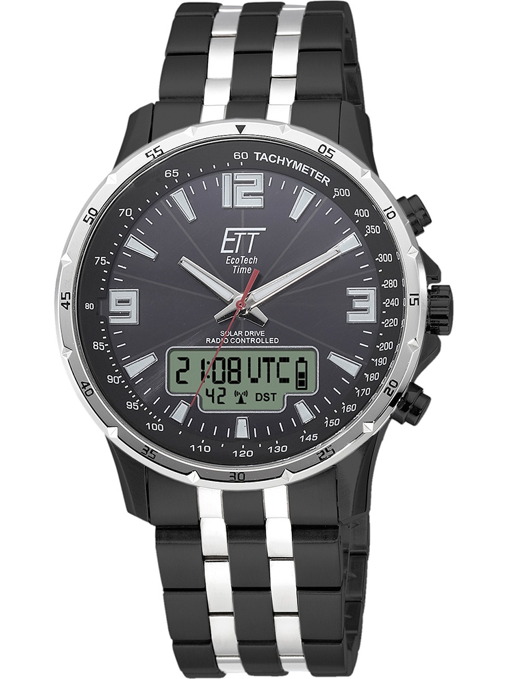 orologio uomo ETT EGS-11568-21M Solar Drive Radio Controlled Professional Arctica 43mm