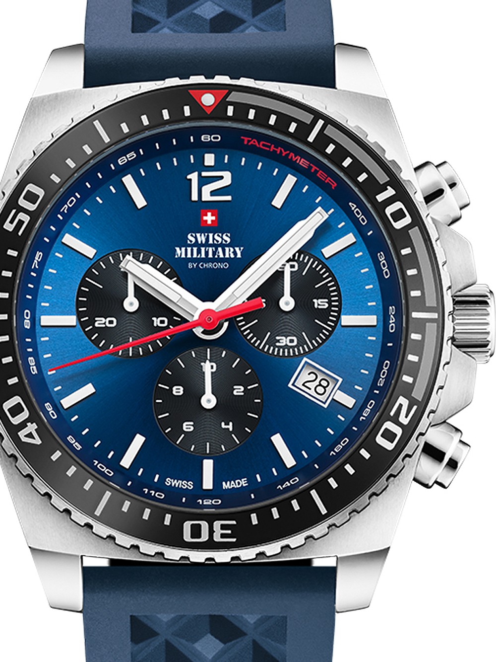 orologio uomo Swiss Military SM34093.06 Sport Chronograph 45mm 10ATM