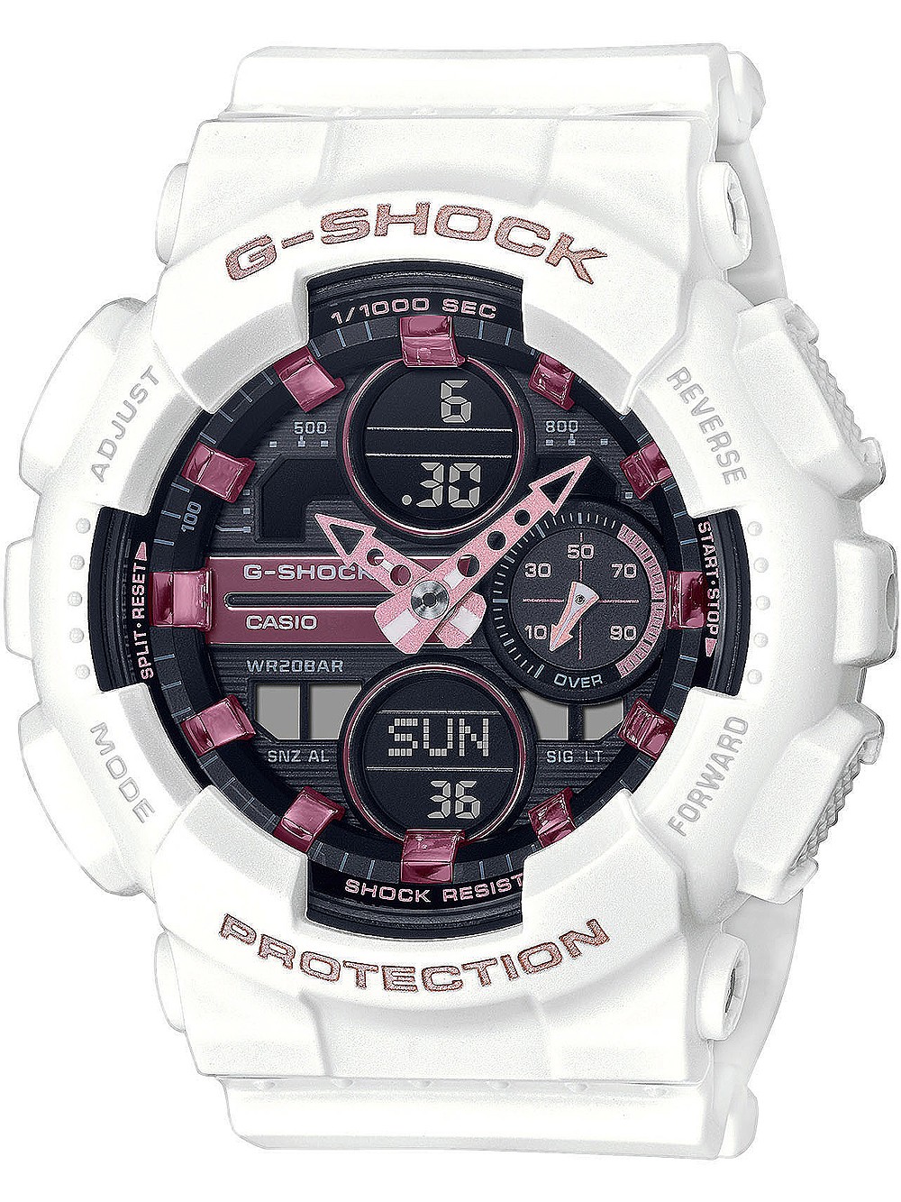 orologio uomo Casio GMA-S140M-7AER G-Shock Men`s 46mm 20ATM