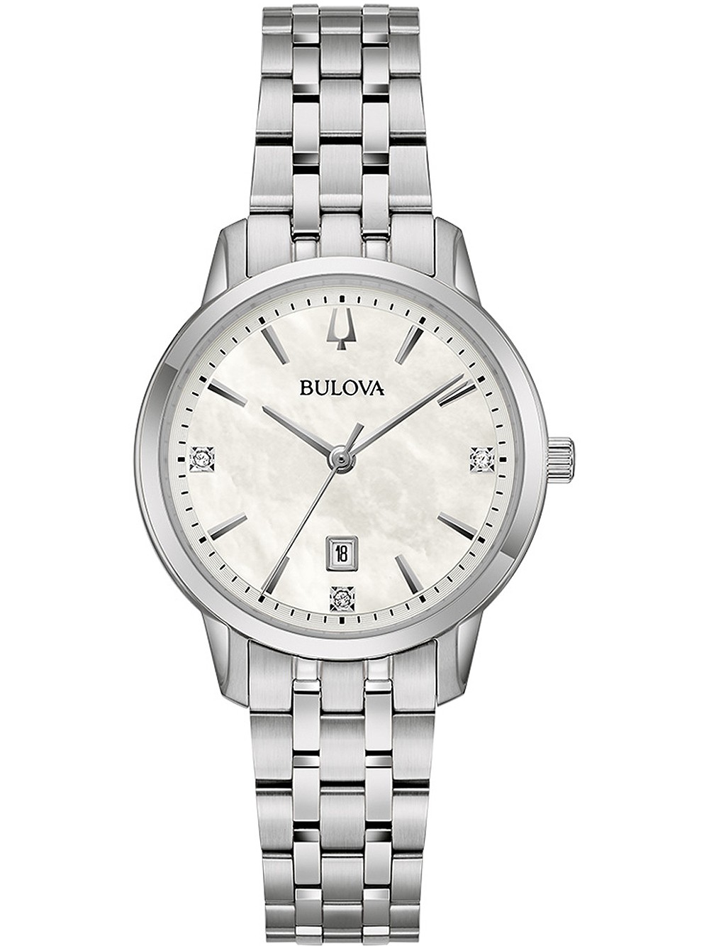 orologio donna Bulova 96P233 Sutton Ladies Watch 31mm 3ATM