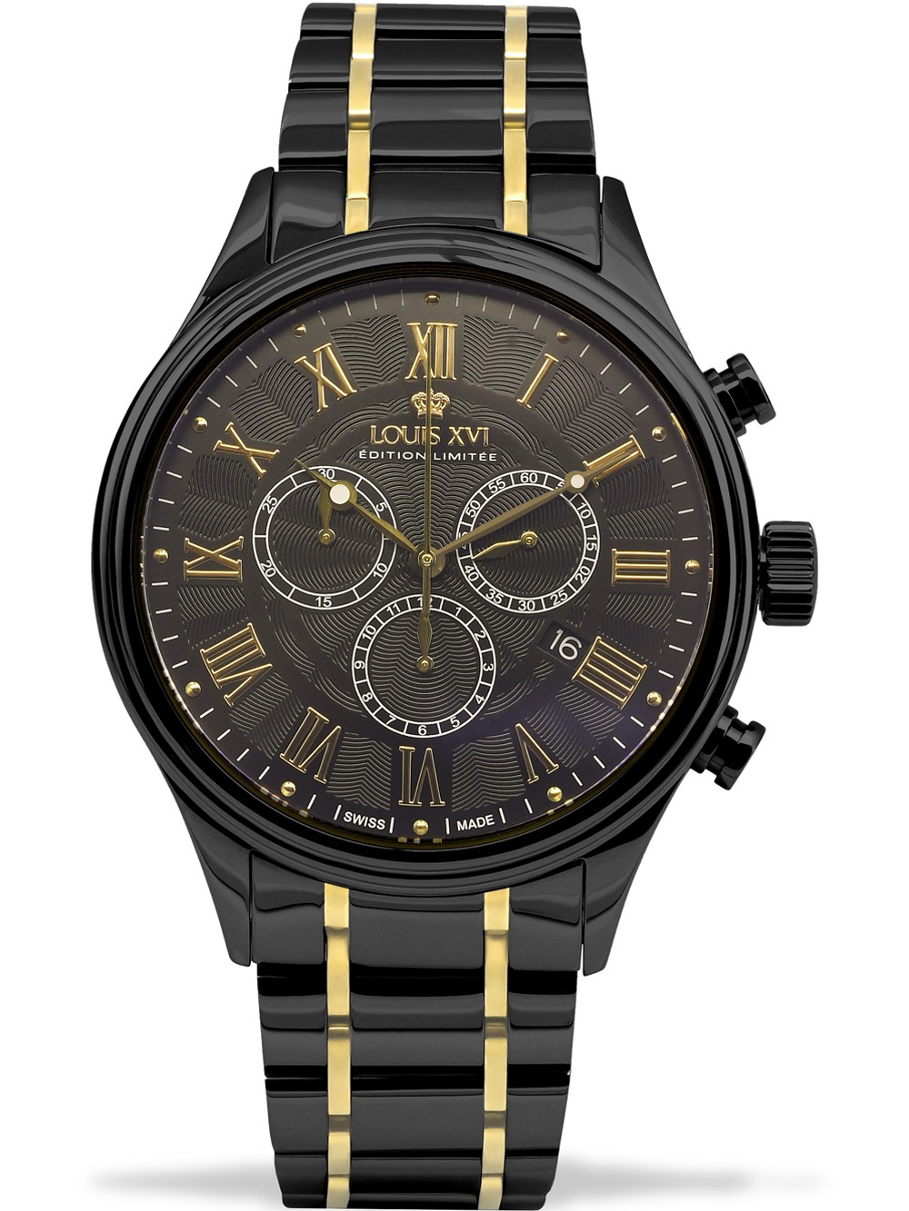 orologio uomo Louis XVI LXVI980 Danton Chronograph 44mm 10ATM