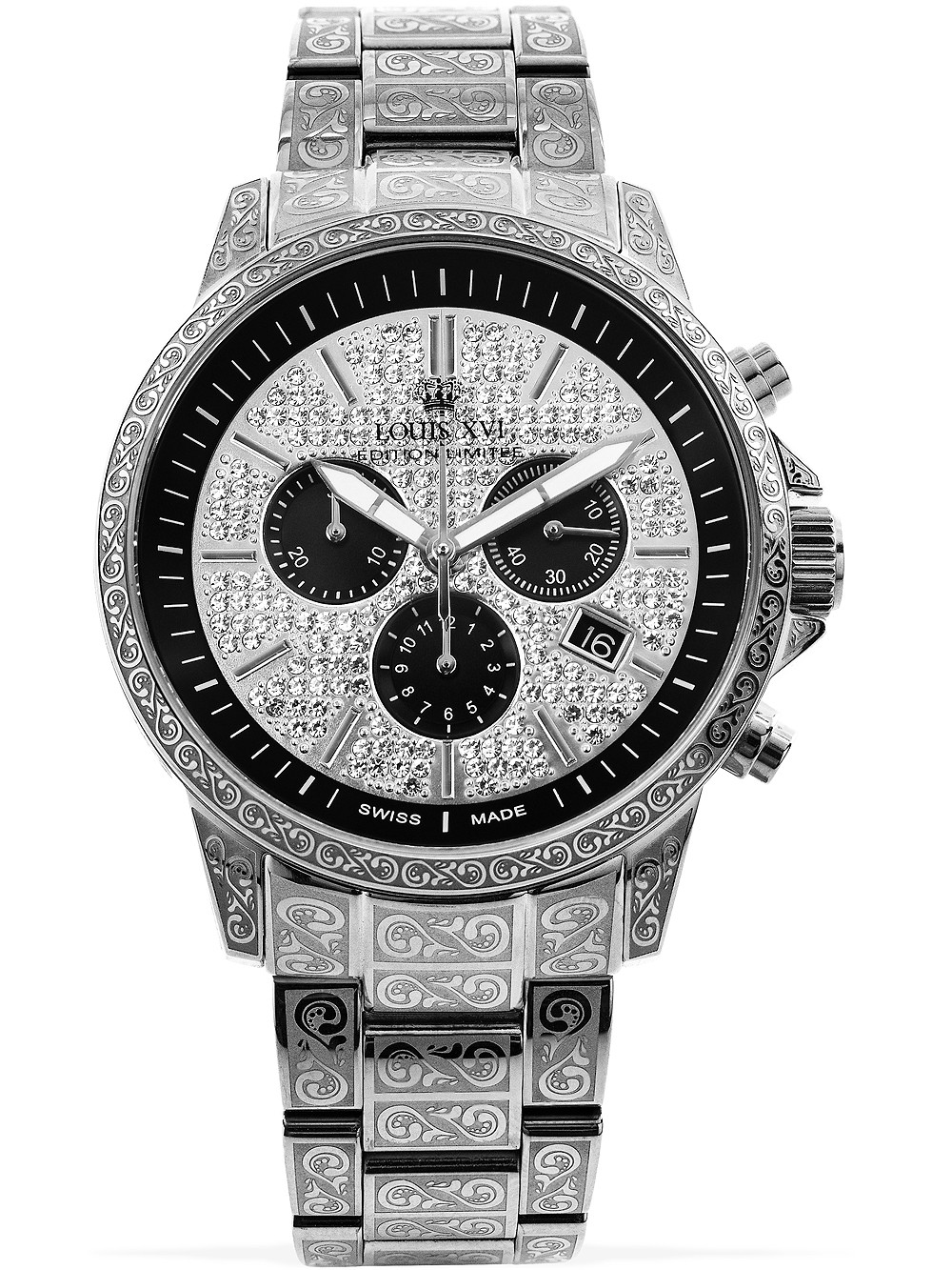 orologio uomo Louis XVI LXVI1088 Palais Royale Chronograph mens watch 43mm 5ATM