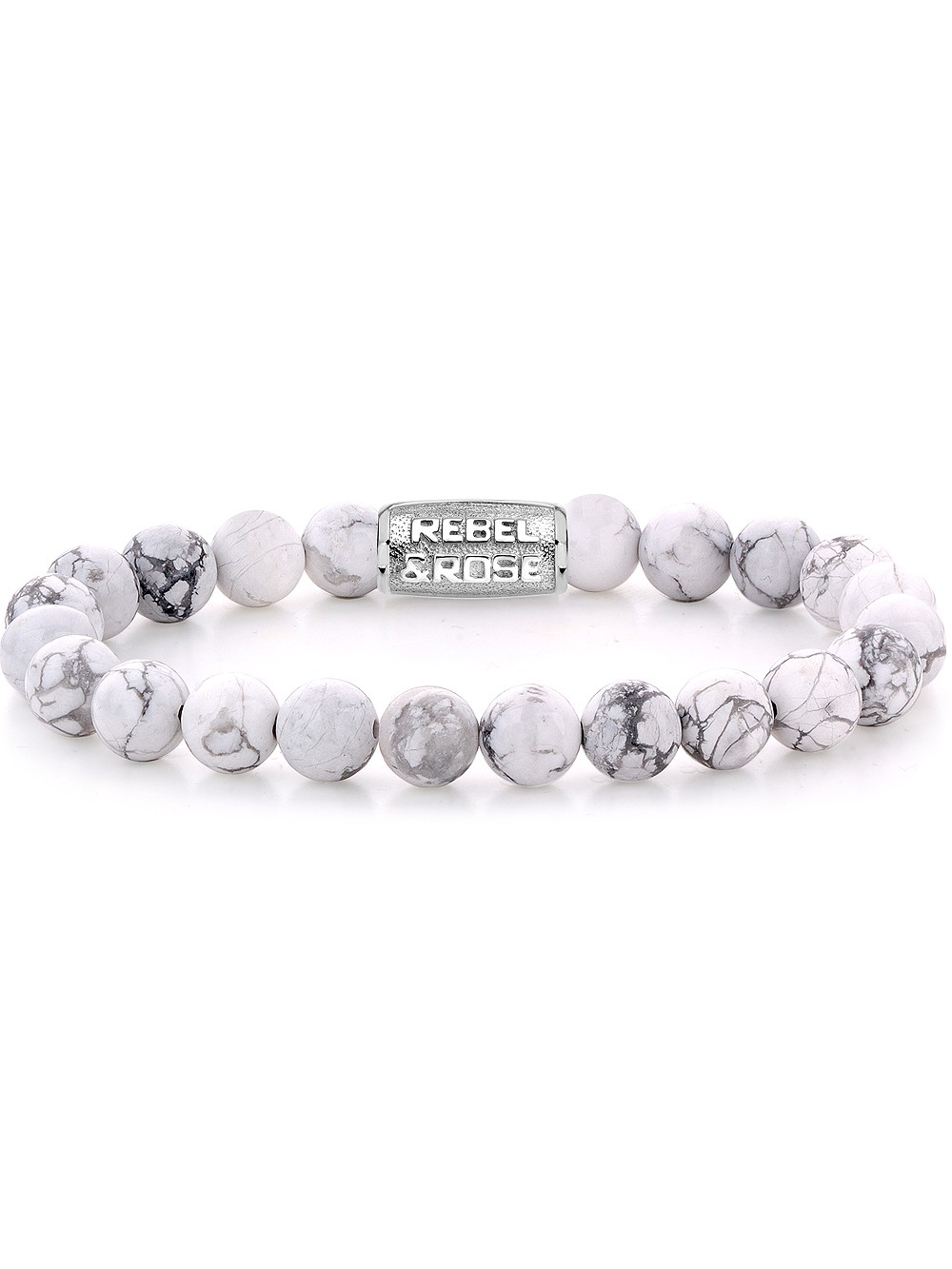 bracciale uomo Rebel & Rose Bracelet Virgin White RR-80066-S-L mens