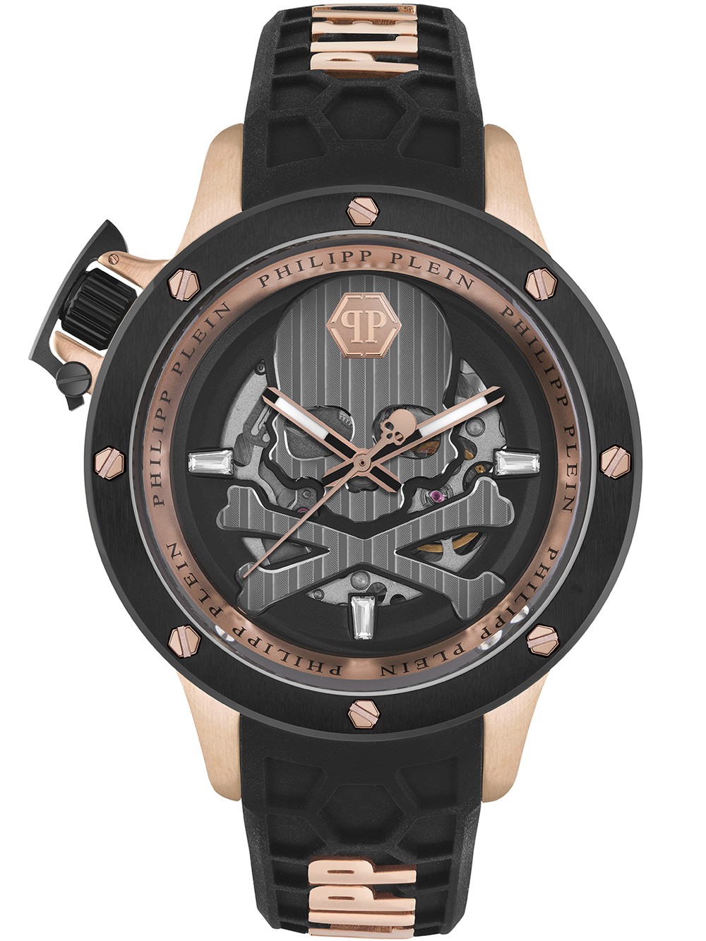 orologio uomo Philipp Plein PWUAA0623 Hyper Sport Automatic Mens Watch 46mm 5ATM