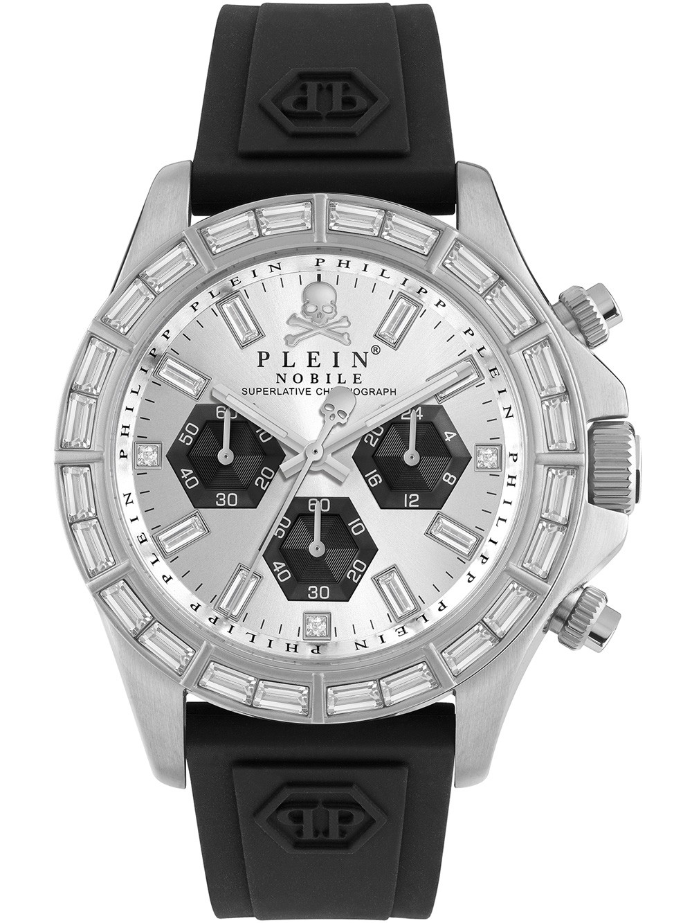 orologio uomo Philipp Plein PWVAA0123 Street Couture Chronograph Mens Watch 43mm 5ATM