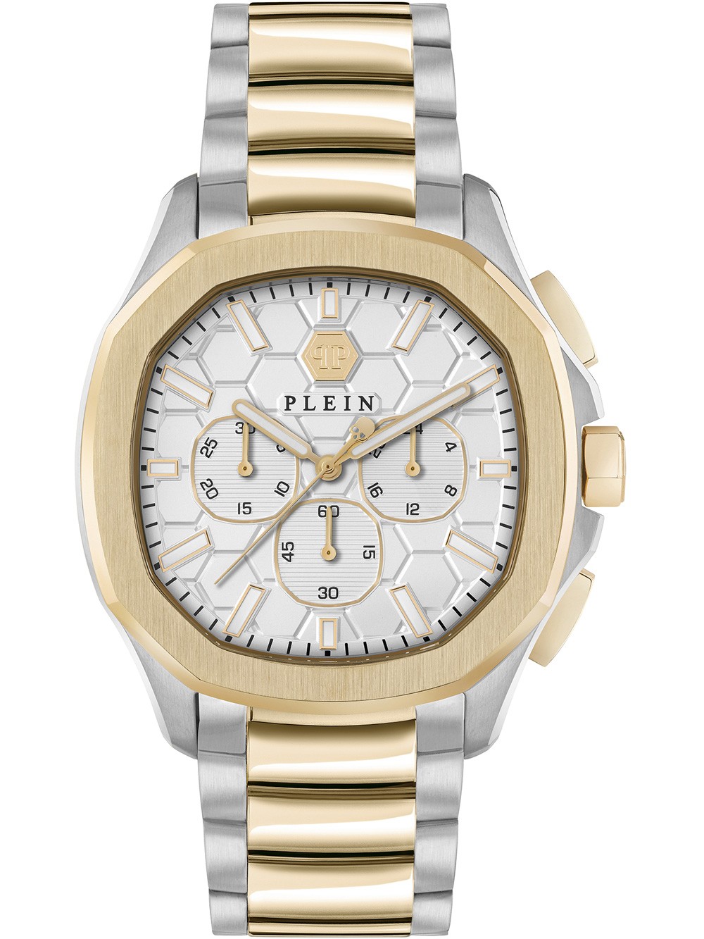 orologio uomo Philipp Plein PWSAA0423 High-Conic Chronograph Mens Watch 44mm 5ATM