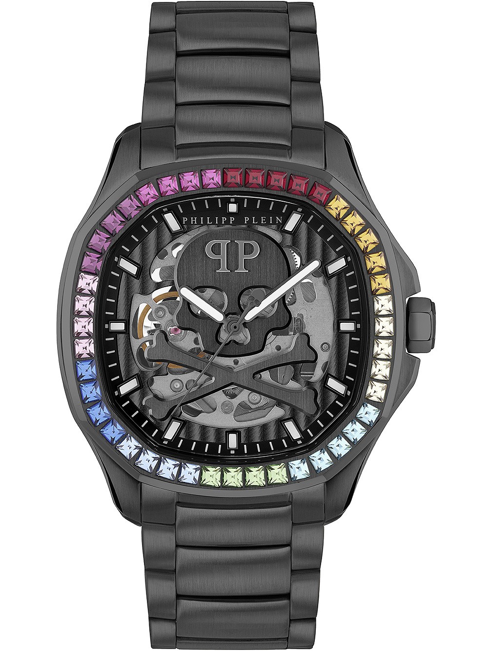 orologio uomo Philipp Plein PWRAA0823 High-Conic Automatic Mens Watch 42mm 5ATM