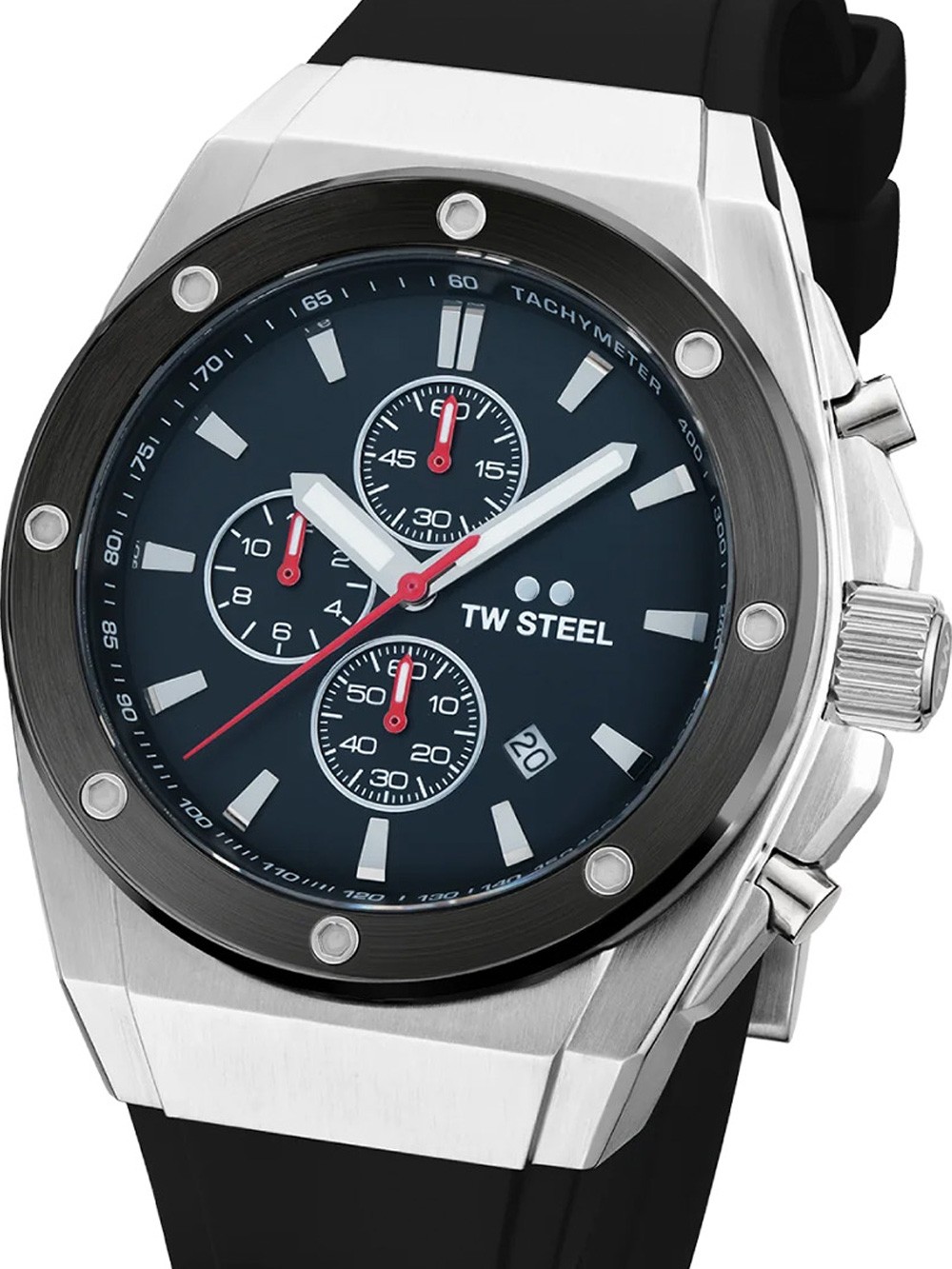 orologio uomo TW-Steel CE4104 CEO Tech Chronograph Mens Watch 44mm 10ATM