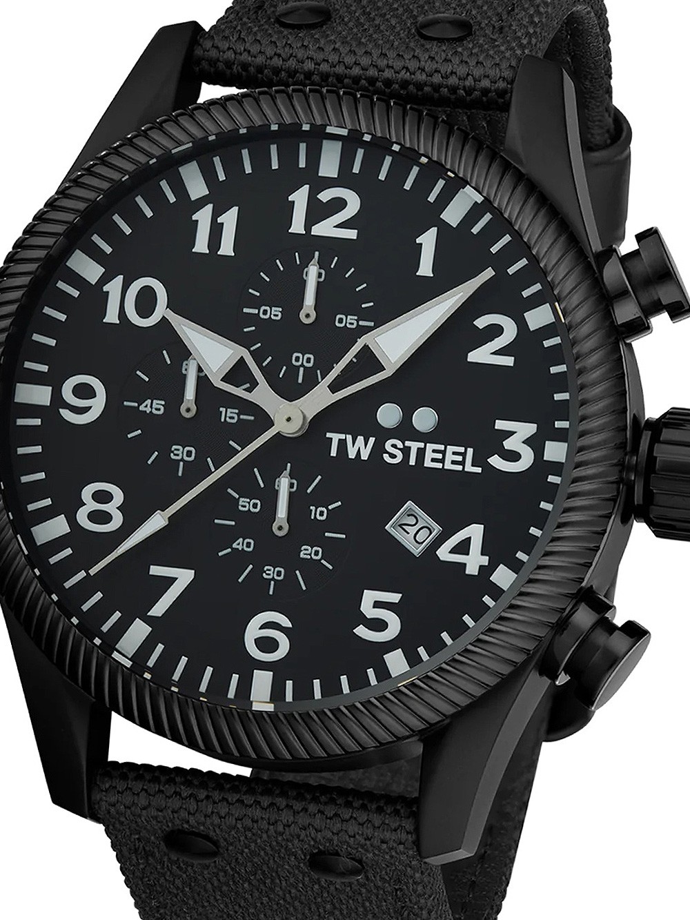 orologio uomo TW-Steel VS113 Volante Chronograph Mens Watch 48mm 10ATM