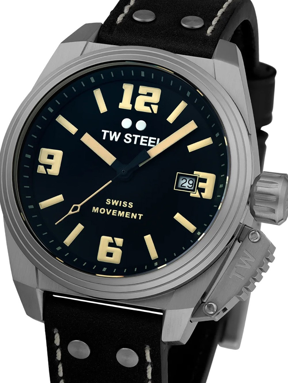 orologio uomo TW-Steel TW1101 Canteen Mens Watch 42mm 10ATM