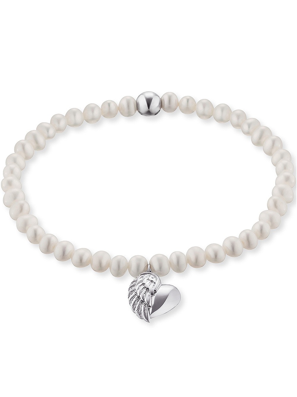 bracciale donna Angelcaller Bracelet ERB-HEARTWING-PE Pearl Ladies
