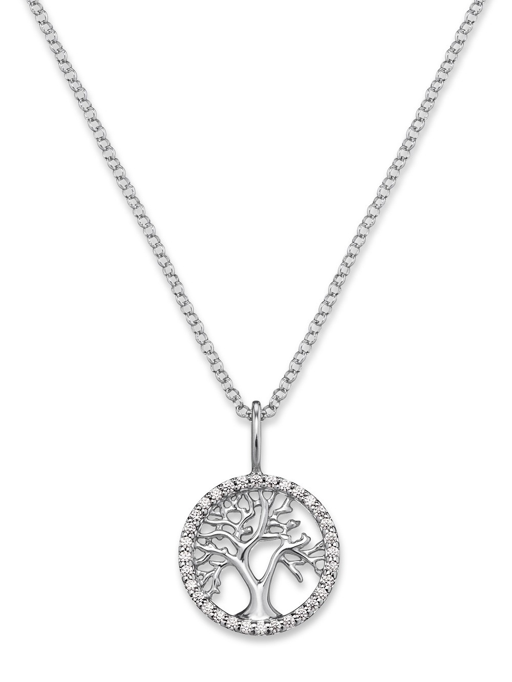 collana donna Engelsrufer ERN-LILTREE-ZI Tree of Life Ladies Necklace 40cm, adjustable