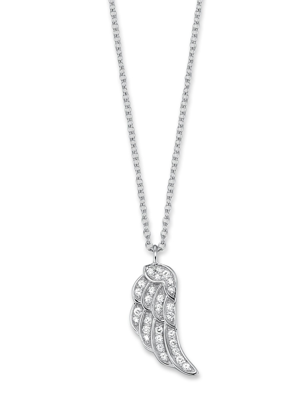 collana donna Engelsrufer ERN-LILWING-ZI Wing Ladies Necklace 40cm, adjustable