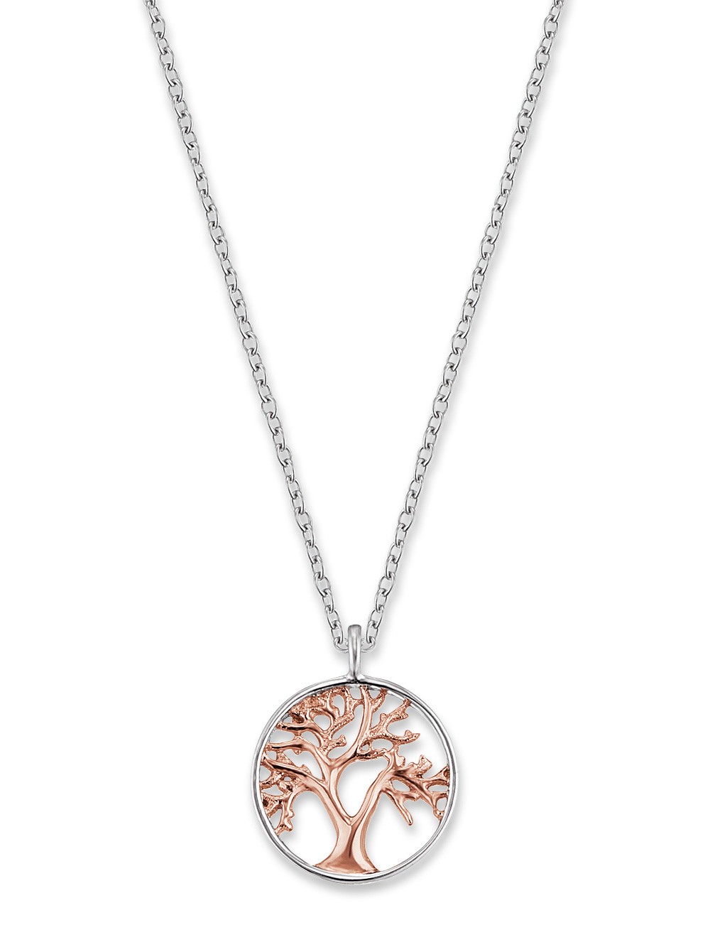 collana donna Engelsrufer ERN-LILTREE-BICOR Tree of Life Ladies Necklace 40cm, adjustable
